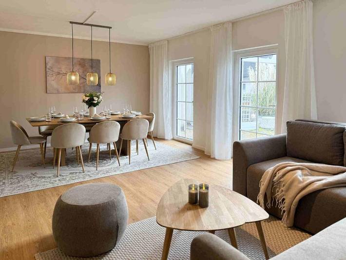 Ferienhaus für 10 Personen, mit Balkon und Terrasse sowie Garten und Sauna in Kaiserstuhl