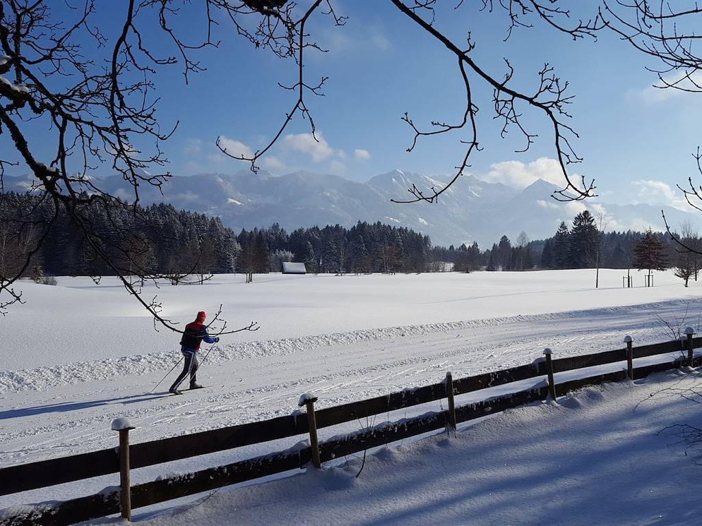Hütte in Ofterschwang mit Schwimmbecken in Ofterschwang, Bayerisch Schwaben