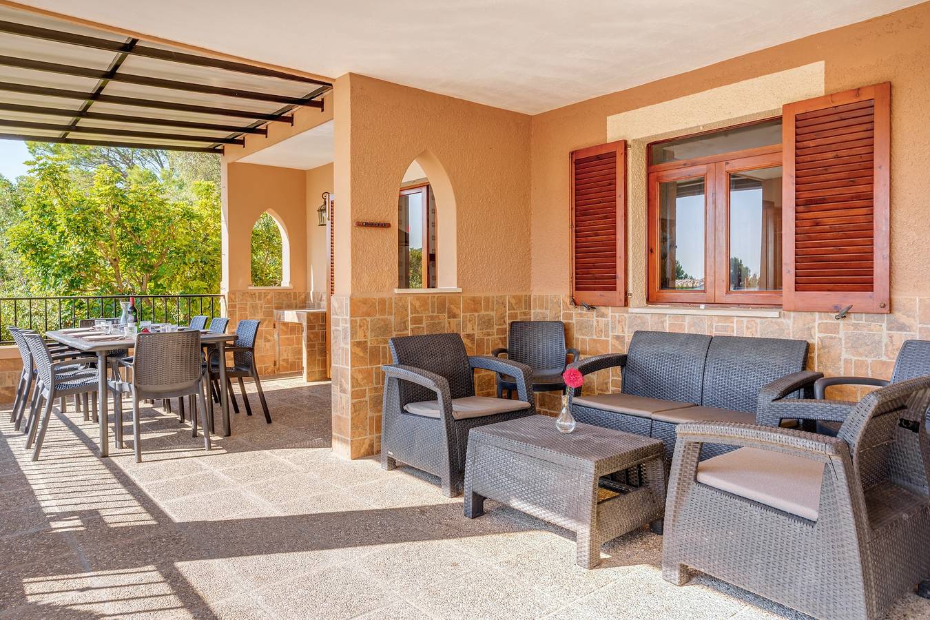 Feriehus for 10 personer med balkon in Port de Pollença, Pollença
