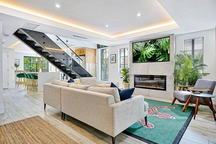 Casa de huéspuedes para 8 personas, con jardín y vistas en Miami