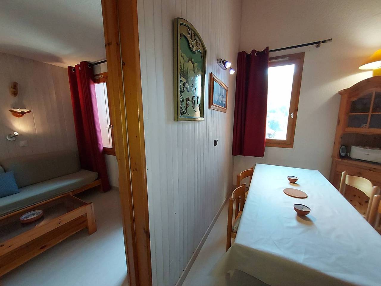 Appartement entier, Duplex 47m² à Valmorel, Animaux Admis, Balcon, Proche Pistes in Valmorel, Les Avanchers-Valmorel