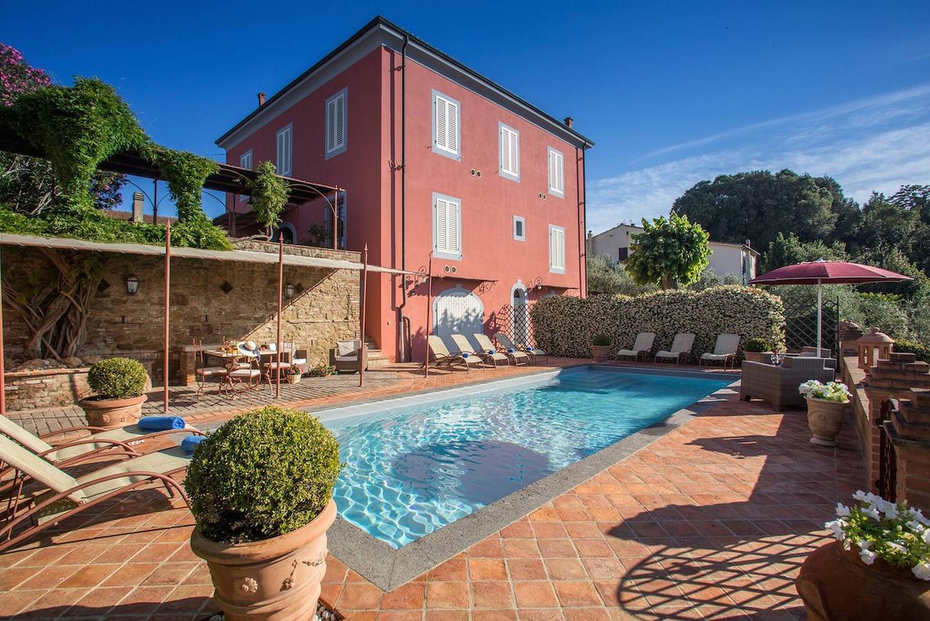 Villa La Panoramica in Peccioli, Pisa Provinz