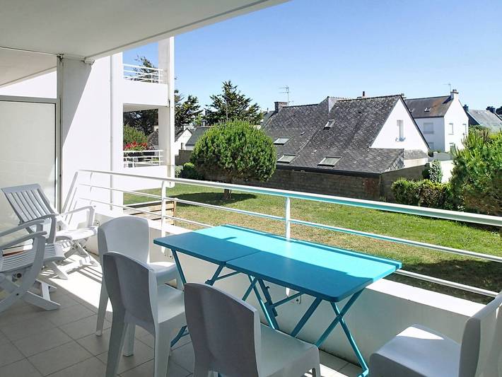 Ganze Wohnung, Étel - Moderne 2-Zimmer-Wohnung in Strandnähe, privater Parkplatz in Étel, Côte des Mégalithes
