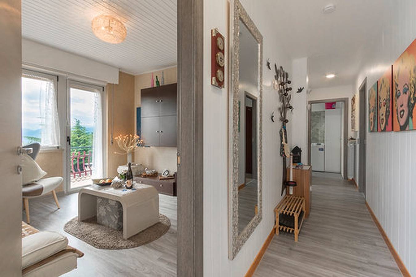 Appartamento intero, Appartamento confortevole con vista sulle montagne – Casa Aria in San Zeno di Montagna, Prealpi Gardesane