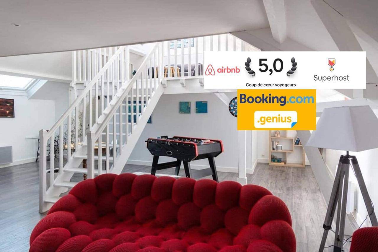 Appartement entier, Le Loft des Artistes - Repas & Vins possibles sur demande in Sainte-Savine, Aube