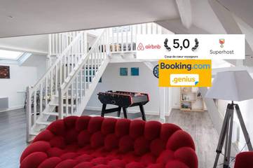 Gîte pour 7 personnes, avec jacuzzi à Sainte-Savine