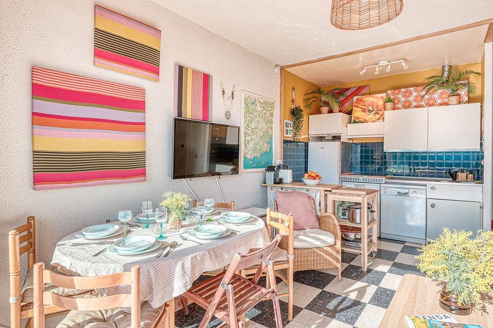 Ganze Wohnung, Ferienwohnung für 6 Personen mit Terrasse in Bormes-les-Mimosas, Parc national Port-Cros