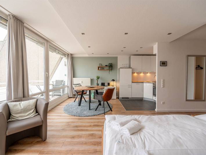 Ferienwohnung für 2 Personen, mit Balkon - 1