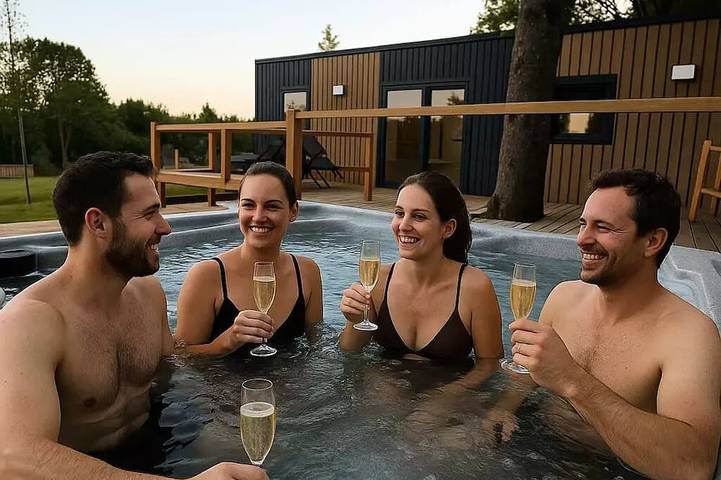 Mobil home pour 4 personnes à Saint-Martin-du-Vieux-Bellême