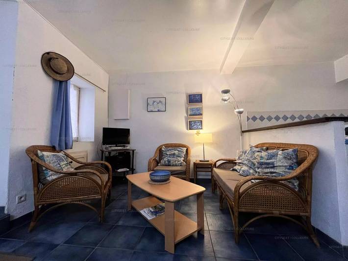 Villa pour 6 personnes, avec balcon à Collioure