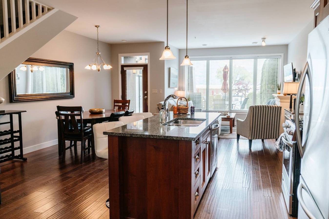 Lakefront/Pool side Townhouse -Barona Beach  in West Kelowna, Crystal Mountain