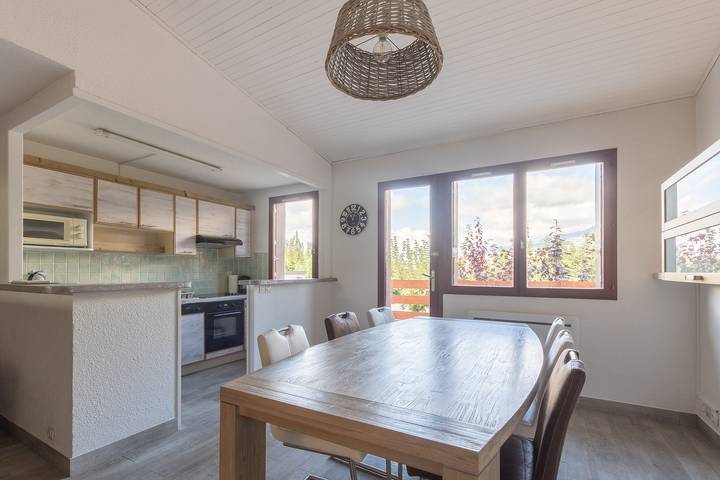 Appartement de vacances pour 4 personnes, avec balcon