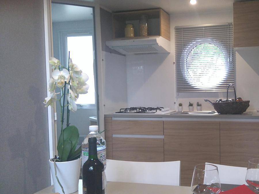 Camping les Cigales - Mobilhome 5 personas - Lodge Confort 2 habitaciones 4/5 P in Pézenas, Côte d'Améthyste