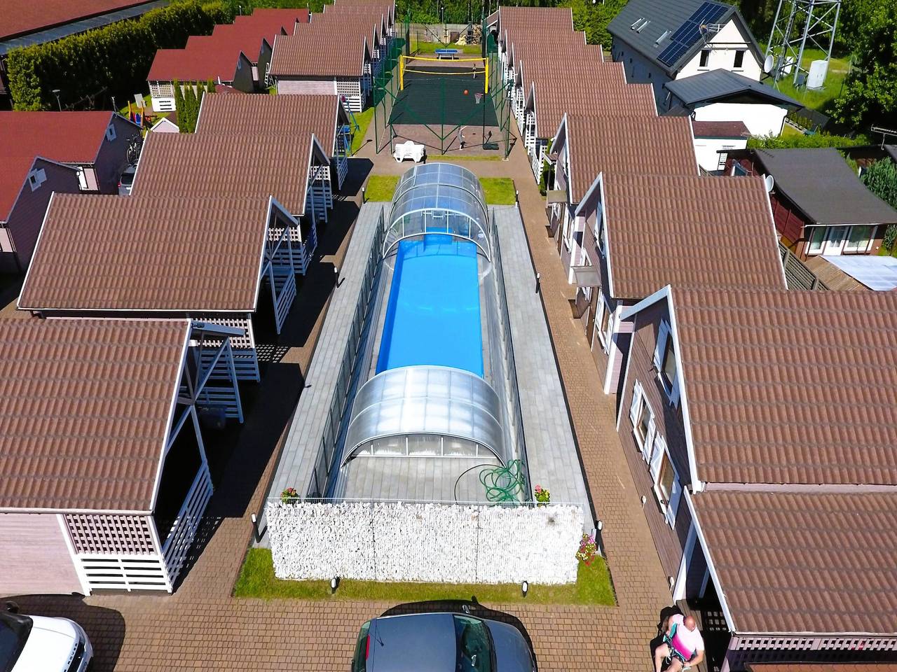 Ferienhäuser mit Pool, Misdroy in Międzyzdroje, Misdroy (Gemeinde)