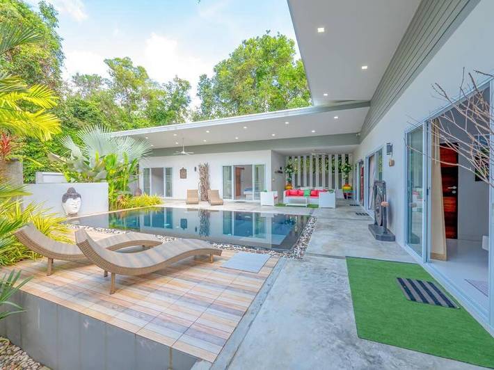 Villa voor 6 personen, met tuin en zwembad op Koh Samui