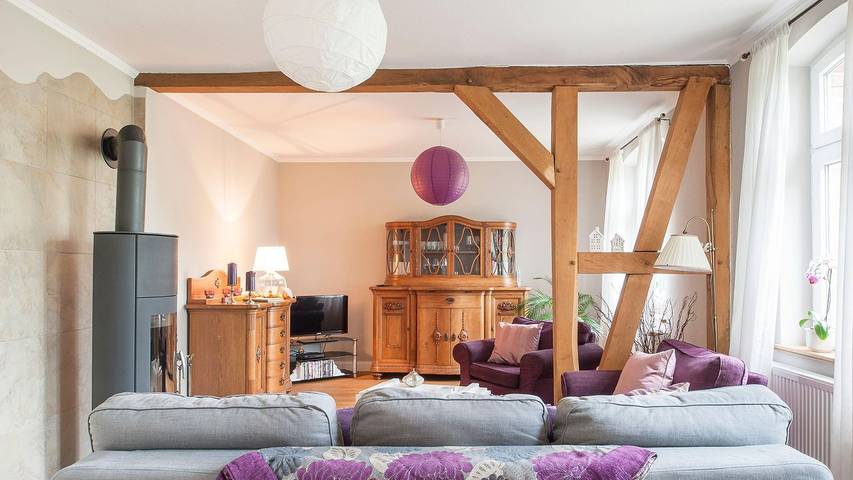 Ferienhaus für 9 Personen, mit Garten und Terrasse, mit Haustier - 1