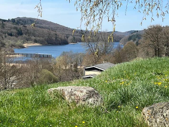 Gîte pour 4 personnes, avec jardin ainsi que vue sur le lac et vue dans Lac de la Raviège - 3