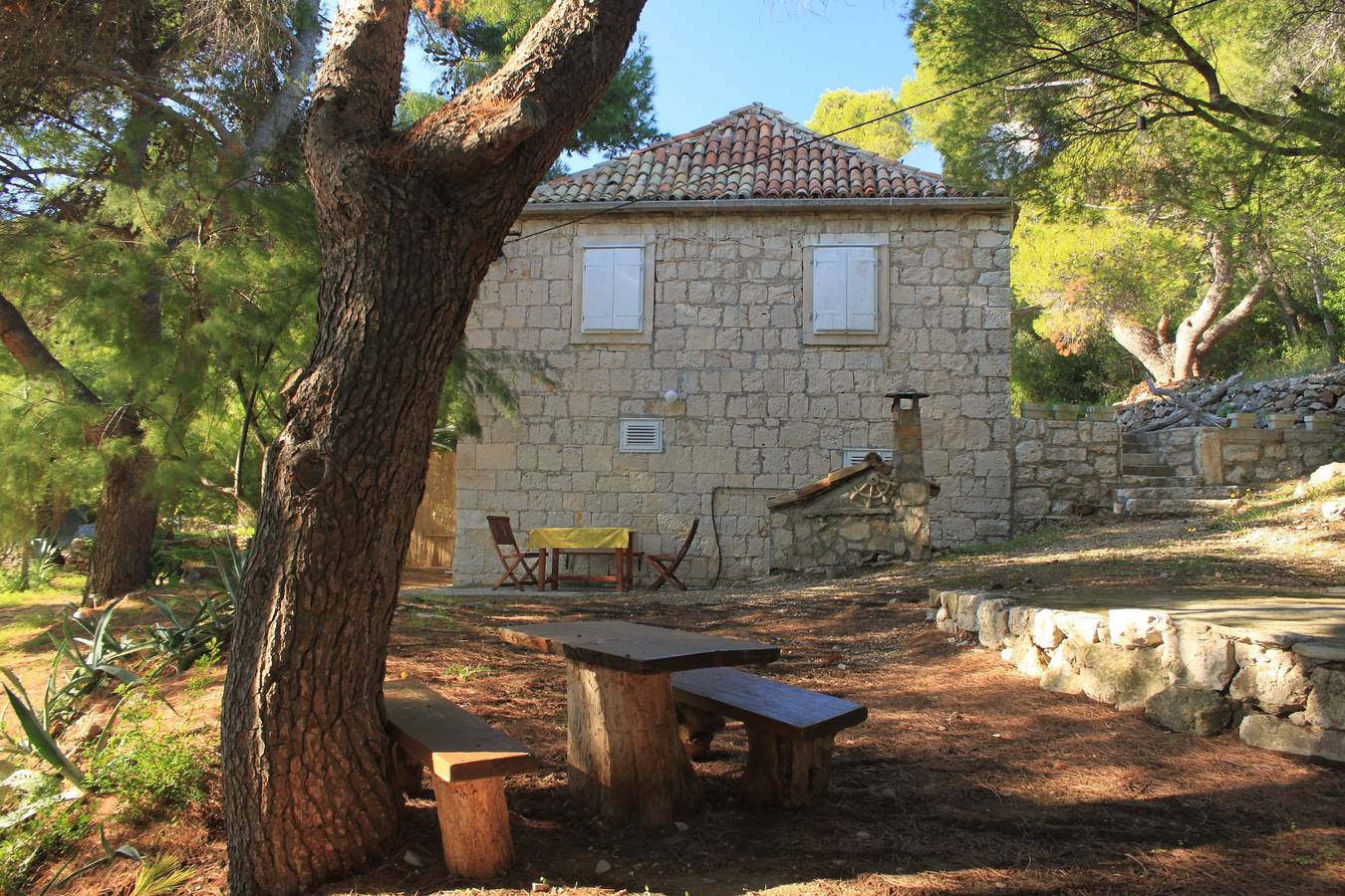 Ganze Wohnung, Apartments by the sea Milna, Vis - 8490 in Rukavac, Vis
