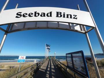 Ferienhaus für 7 Personen, mit Balkon/Terrasse und Sauna sowie Seeblick in Binz