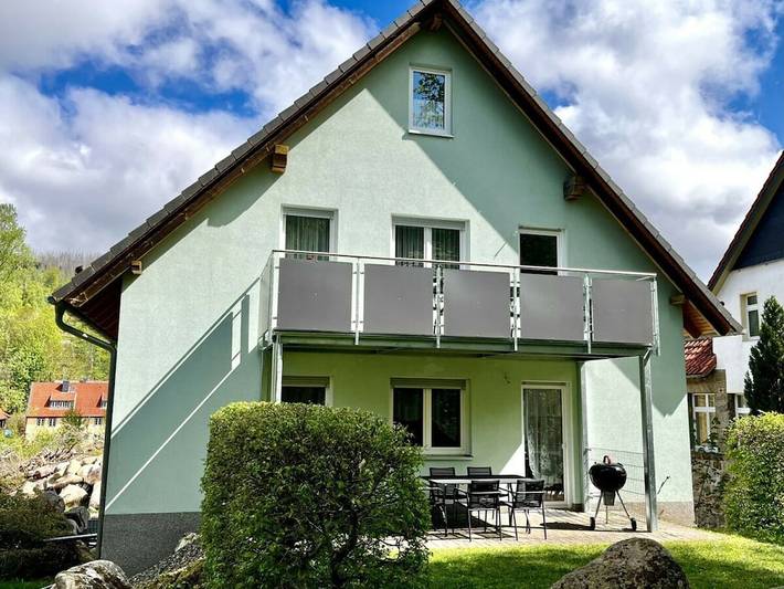 Ferienhaus für 6 Personen, mit Terrasse und Garten