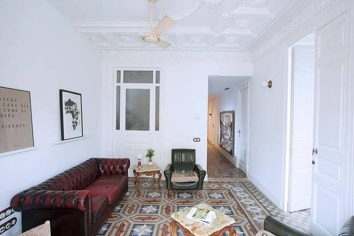 Gîte pour 8 personnes, avec balcon dans El Trampoli