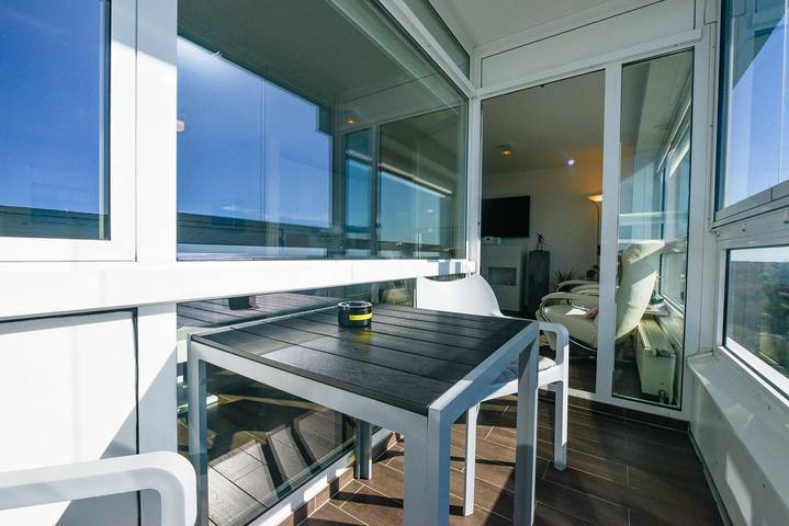 Ferienwohnung für 3 Personen, mit Ausblick und Sauna sowie Balkon in Sahlenburg - 4