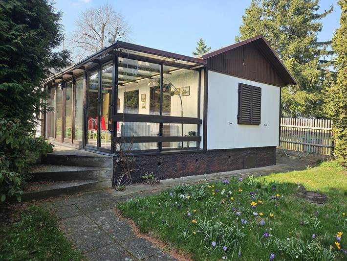 Ferienhaus für 2 Personen, mit Garten und Pool in Müglitztal