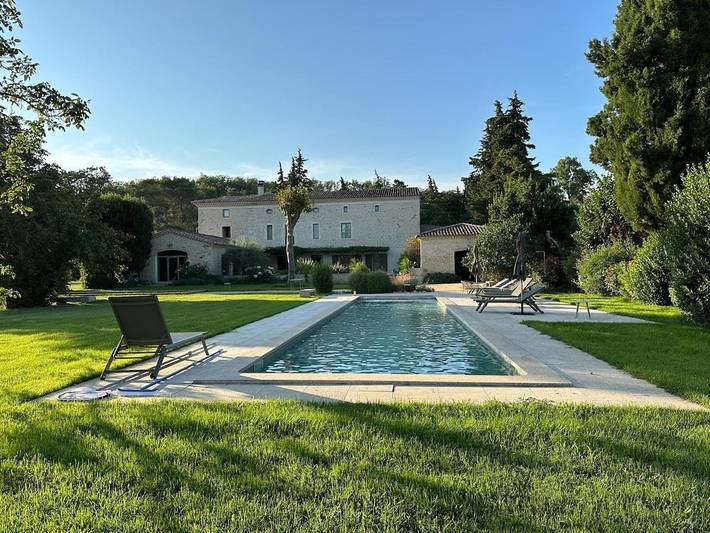Location de vacances pour 15 personnes, avec piscine et jardin à La Bâtie-Rolland - 4