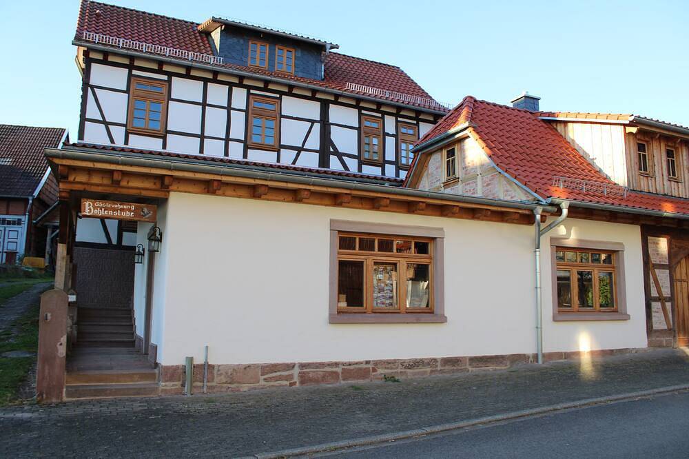Ganze Wohnung, Gästewohnung Bohlenstube in Birkenfelde, Region Eichsfeld