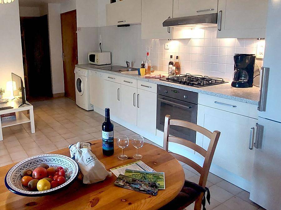Camping Les Arches - Lodge 5 personen - Gite : 'L'Etable de Marius' (De stal van Marius) in Saint-Jean-le-Centenier, Ardèche