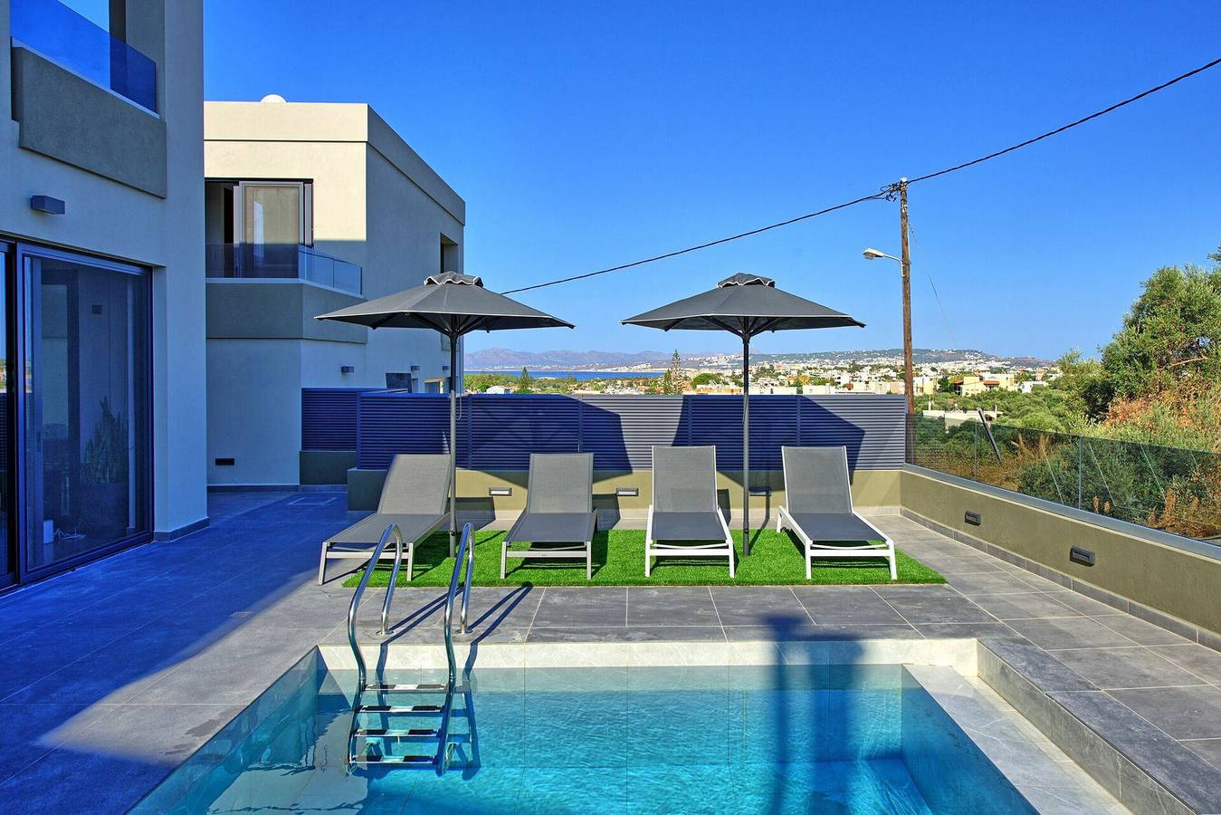 Villa für 5 Personen mit Pool in Agioi Apostoli, Chania und Umgebung