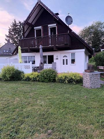 Ferienhaus für 5 Personen, mit Terrasse und Garten am Silbersee