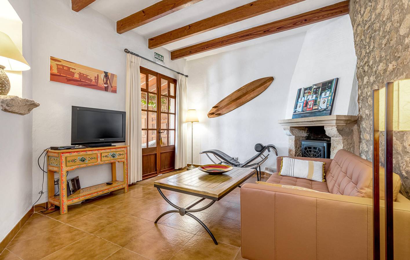 Modernes Apartment mit Pool und WLAN, 1,5 km vom Stadtzentrum von Porreres entfernt in Porreres, Mallorca Süden