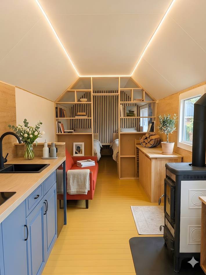 Tiny House für Radreisende am Saale-Radweg in Dornburg-Camburg, Saaleland