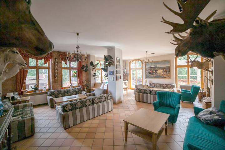 Alojamiento y desayuno para 3 personas, con terraza y jardín en Polonia