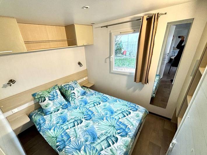 Camping Ushuaïa Villages - Les Pommiers Pays d'Auge - Mobilheim 6 personen - Mobilheim Lousiane Tamaris 3 Zimmer in Saint-Pierre-de-Cormeilles, Bernay und Umgebung