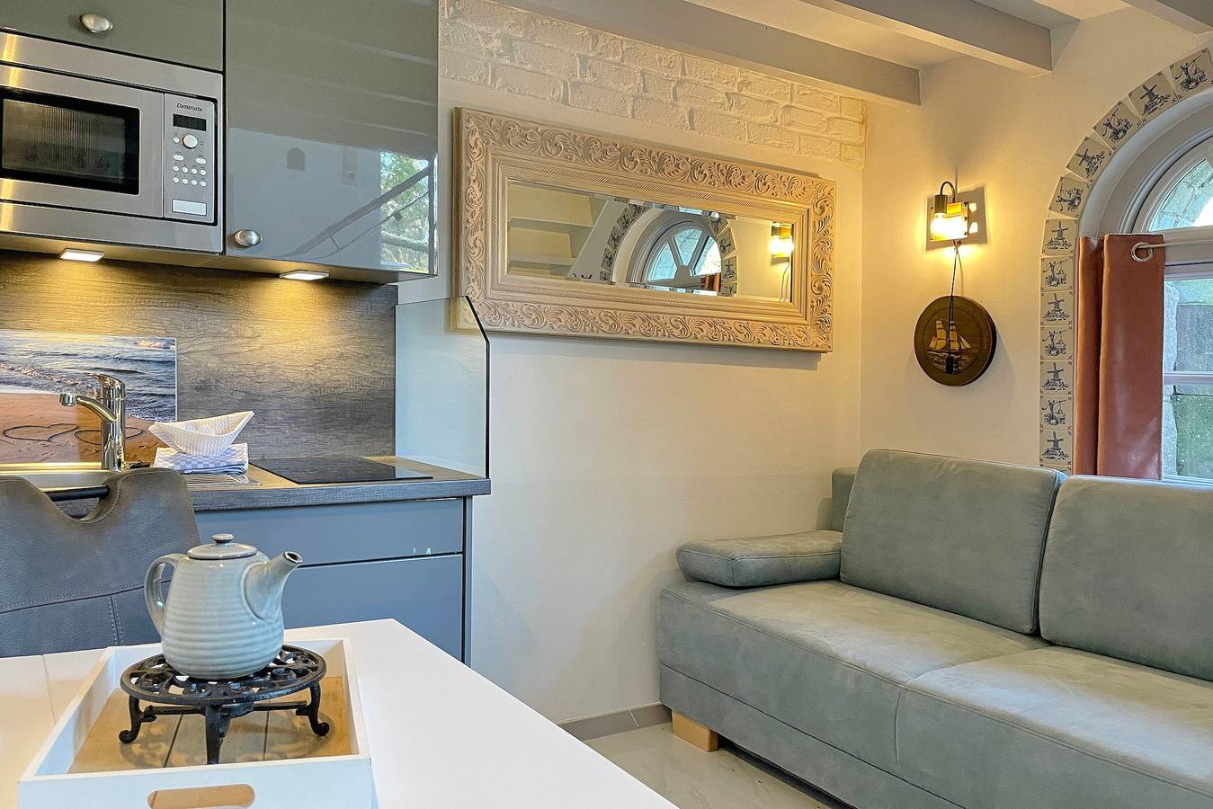 Ganze Ferienwohnung, Huus Lüttenblick Whg. Kajüte in Wyk auf Föhr (Stadt), Wyk auf Föhr