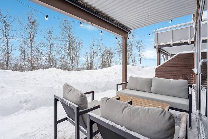 Ferienwohnung für 4 Personen, mit Meerblick und Garten sowie Terrasse, kinderfreundlich in Tromsø - 4