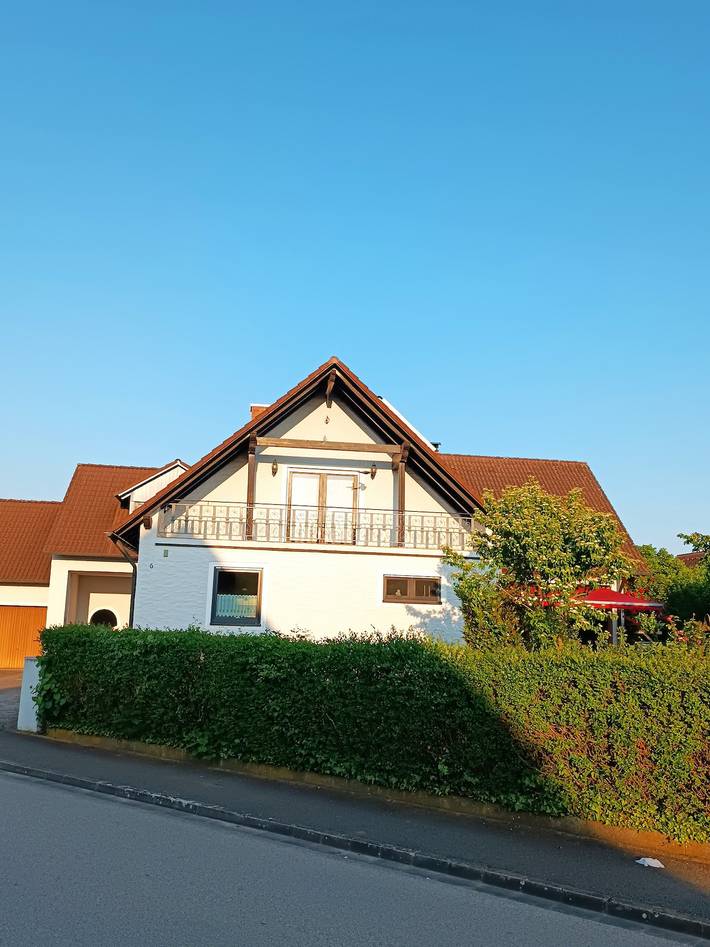 Ferienwohnung für 4 Personen, mit Balkon/Terrasse und Garten in Merkendorf
