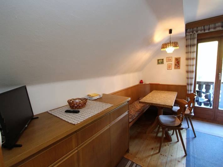 Ferienwohnung für 5 Personen, mit Balkon und Terrasse sowie Ausblick