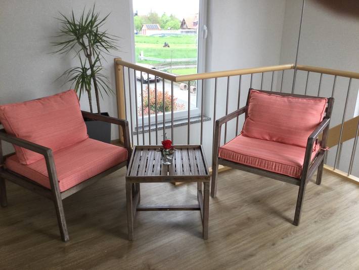 Ganze Ferienwohnung, Ferienwohnung an der Klinge - Ferienwohnung (85qm) mit Balkon in Wiesenbronn, Fränkisches Weinland