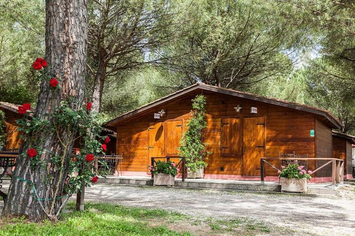 Parc de vacances pour 2 personnes, avec piscine ainsi que jardin et vue, animaux acceptés à Assise - 4