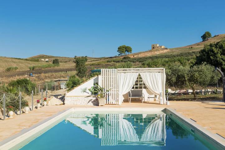 Ferienhaus für 4 Personen, mit Garten, mit Haustier auf Sizilien