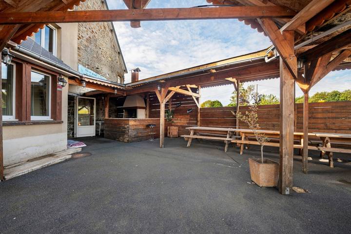 Gîte pour 29 personnes, avec Jardin dans la Manche