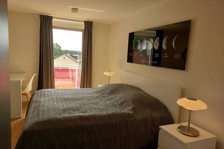 Ganze Wohnung, Moderne 3-Zimmer Wohnung mit Blick auf Regensburg in Donaustauf, Ostbayern