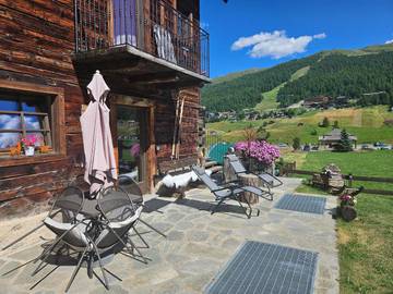 Hütte für 2 Personen, mit Garten und Ausblick, mit Haustier in Livigno