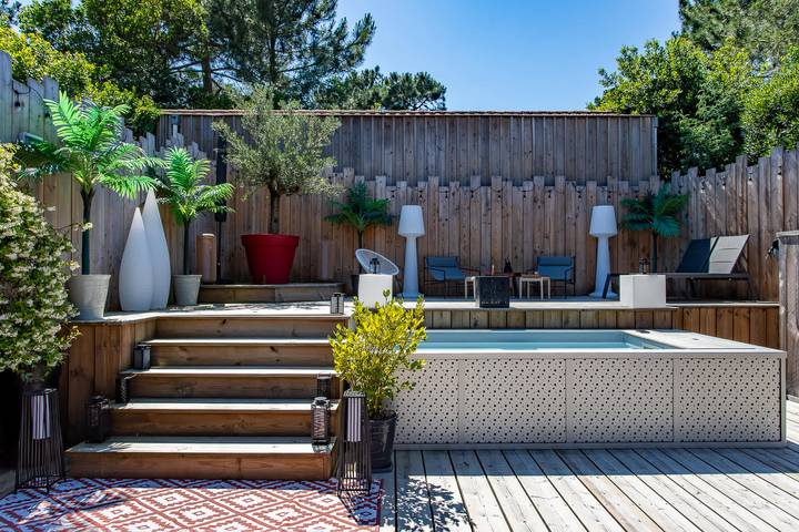 Villa pour 7 personnes avec jacuzzi in Lège-Cap-Ferret, Région d'Arcachon