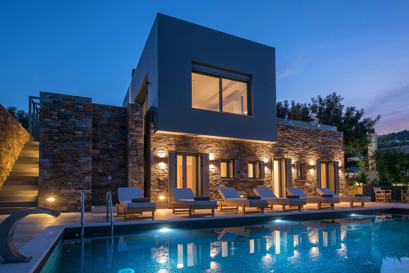 Luxurious Sea View Villa in Agios Nikolaos in Lasithi