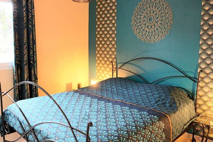 Gîte pour 4 personnes, avec piscine ainsi que balcon et jardin à Saint-Ambroix - 2