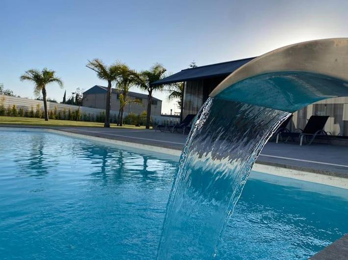 Casa rural para 12 personas, con terraza además de piscina y jardín en Chipiona - 4